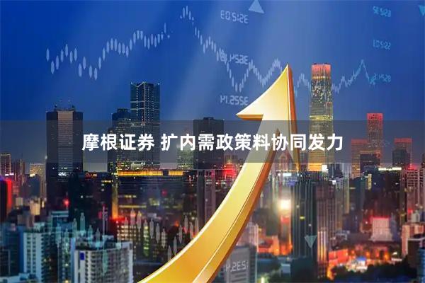摩根证券 扩内需政策料协同发力
